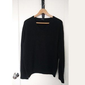 Gucci Black Cashmere V-Neck Sweater (Medium)